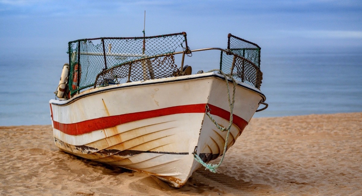 Boat Washed Ashore