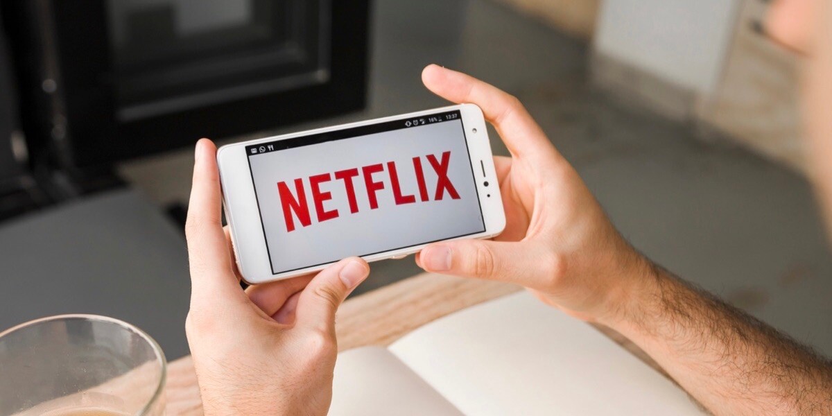 Netflix on Mobile Phone