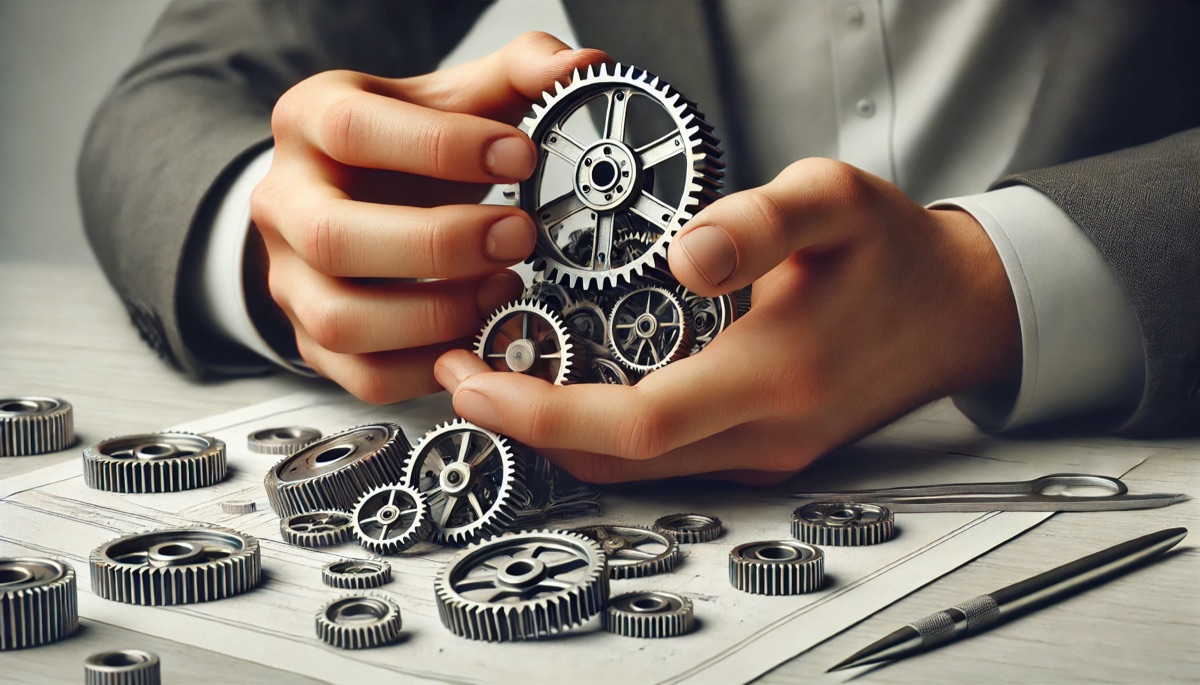 Hands of Precision: Gears in Motion