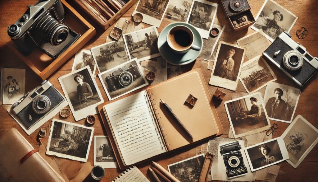 Captured Memories: A Notebook of Timeless Moments