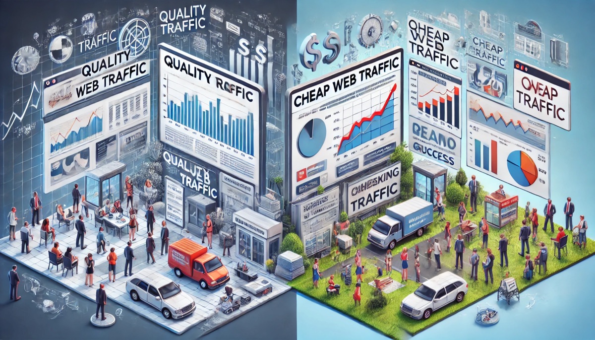 Quality vs. Cheap Web Traffic: The True Impact on Your Business