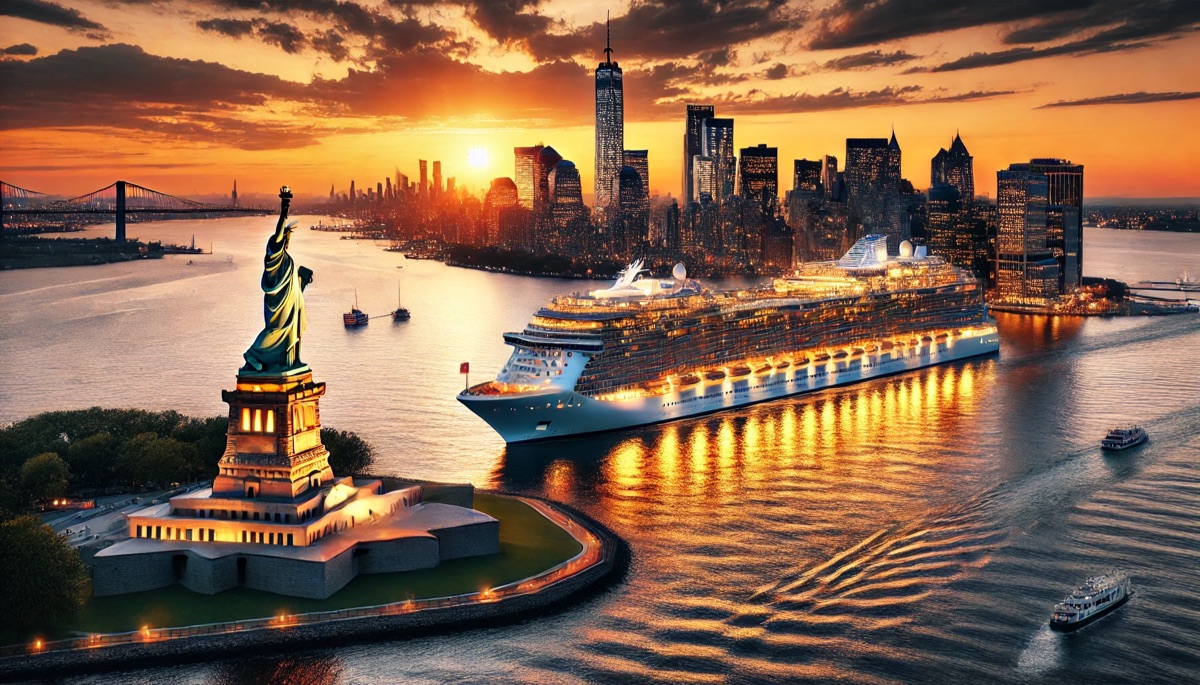 Sunset Voyage: A Cruise Through New York City