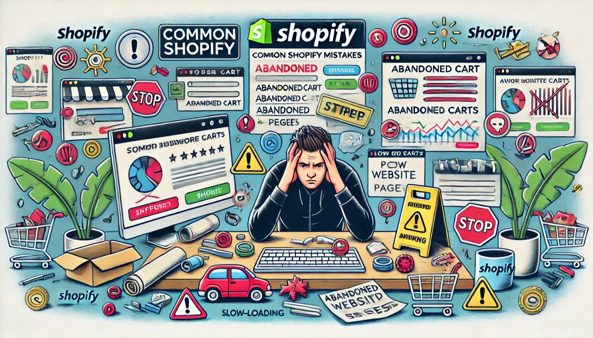 Top Shopify Mistakes That Hurt Your Sales